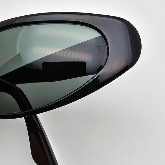 Ray-Ban B&L W1924 XYAO Ebony Frame G-15 Green Glass Lens Cat Eye Sunglasses 55mm main image 11